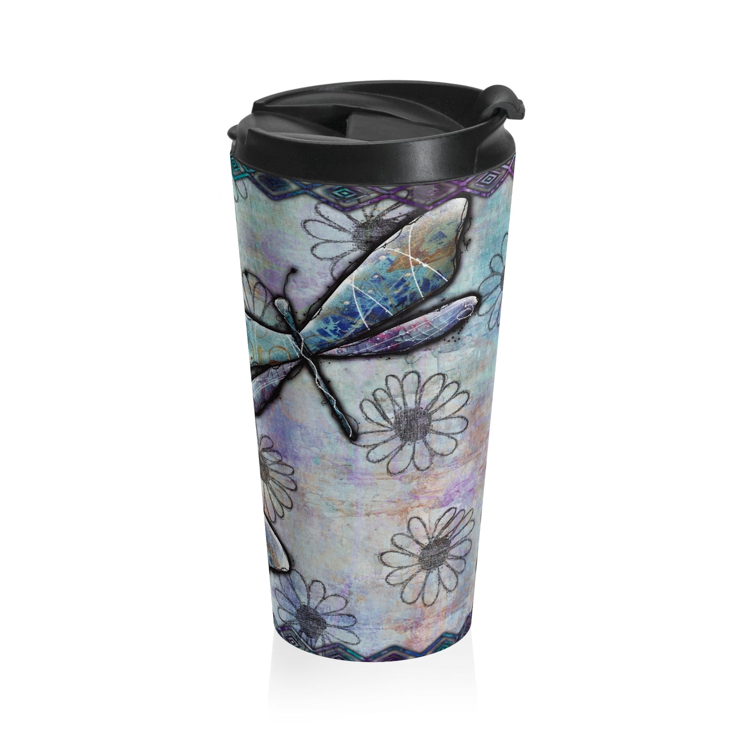 Summer Afternoon Stainless Steel Travel Mug