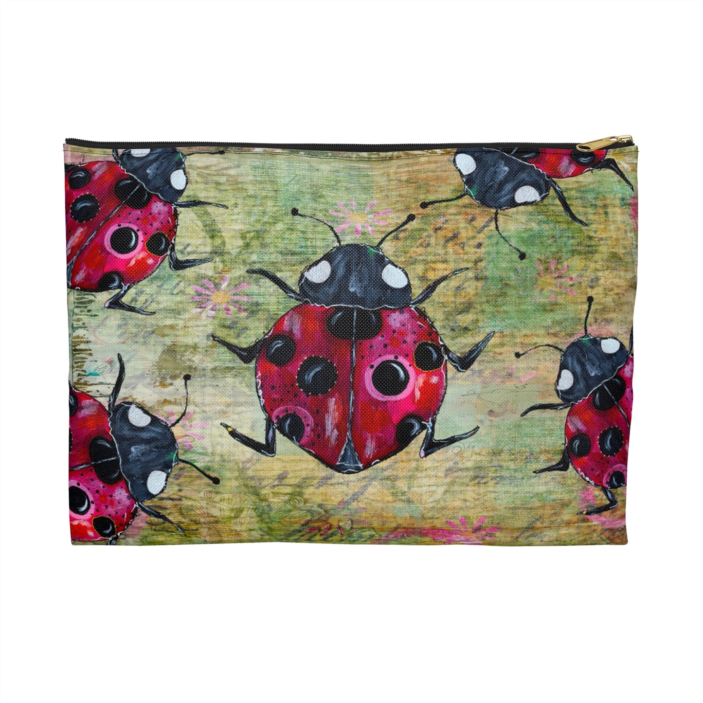 Lady Bug Accessory Pouch