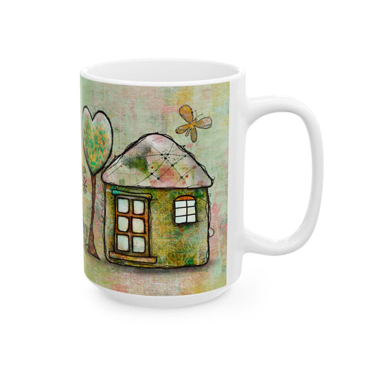 Home & Haven Ceramic Mug, 15oz