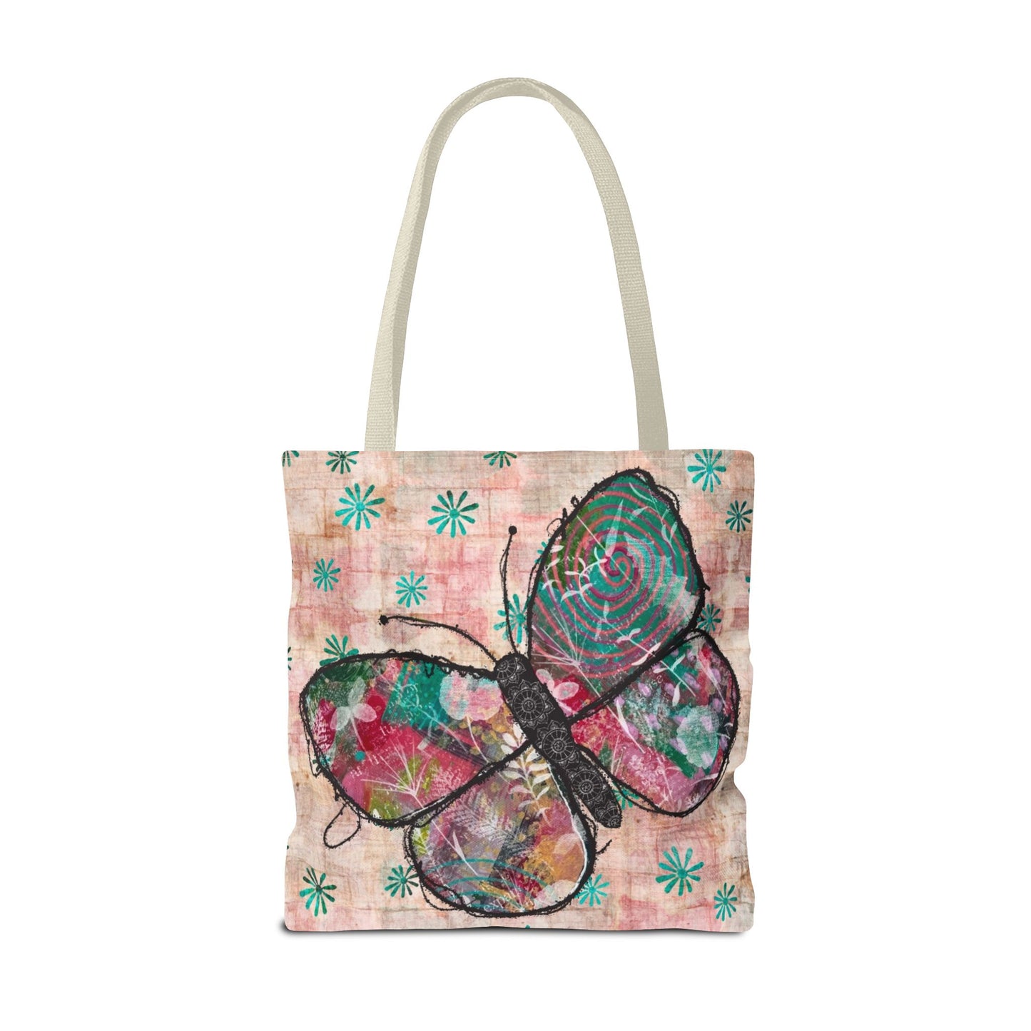 Urban Butterfly Tote Bag