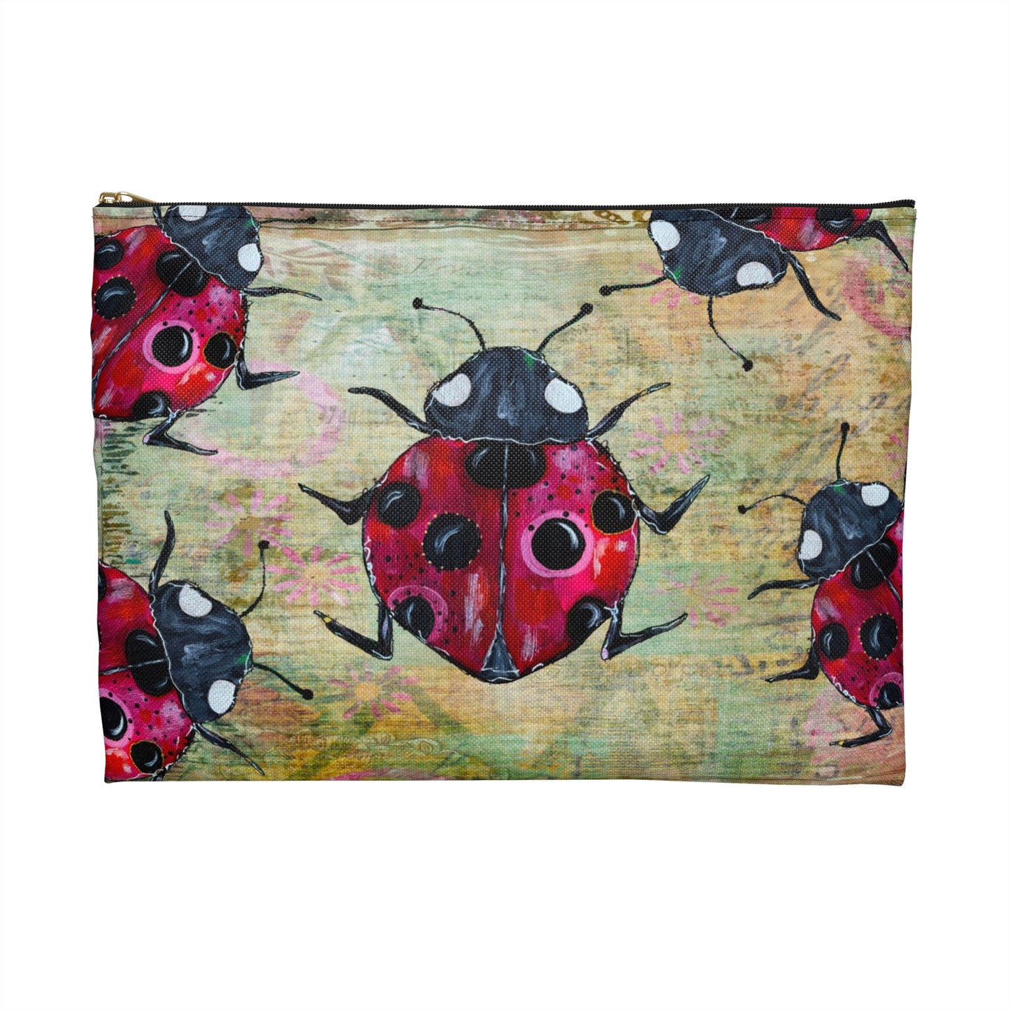 Lady Bug Accessory Pouch