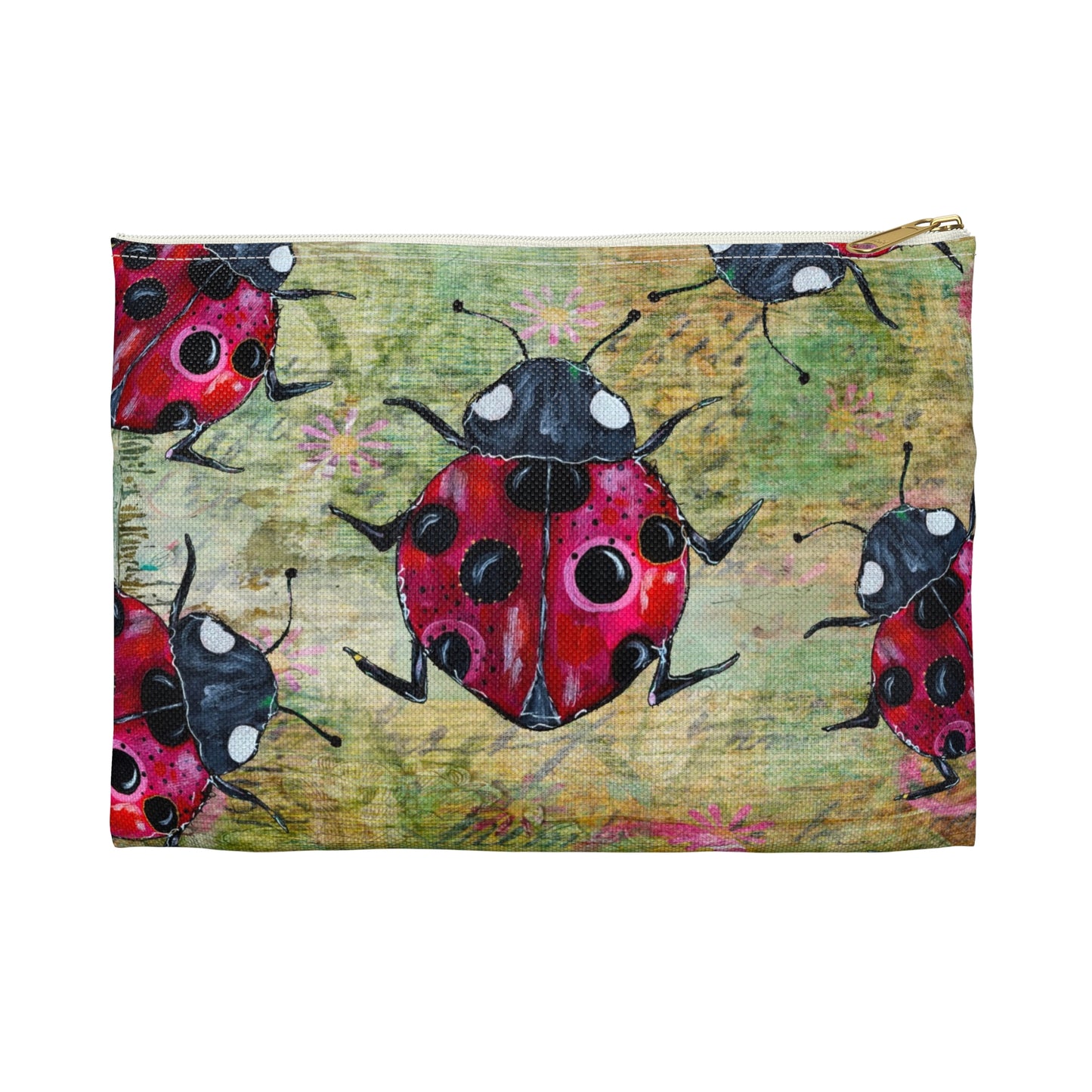 Lady Bug Accessory Pouch