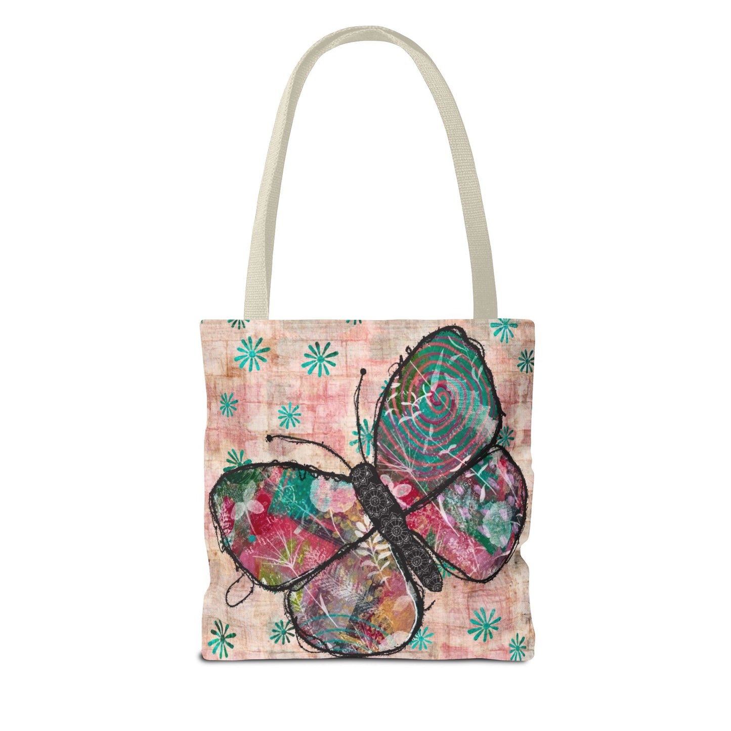 Urban Butterfly Tote Bag