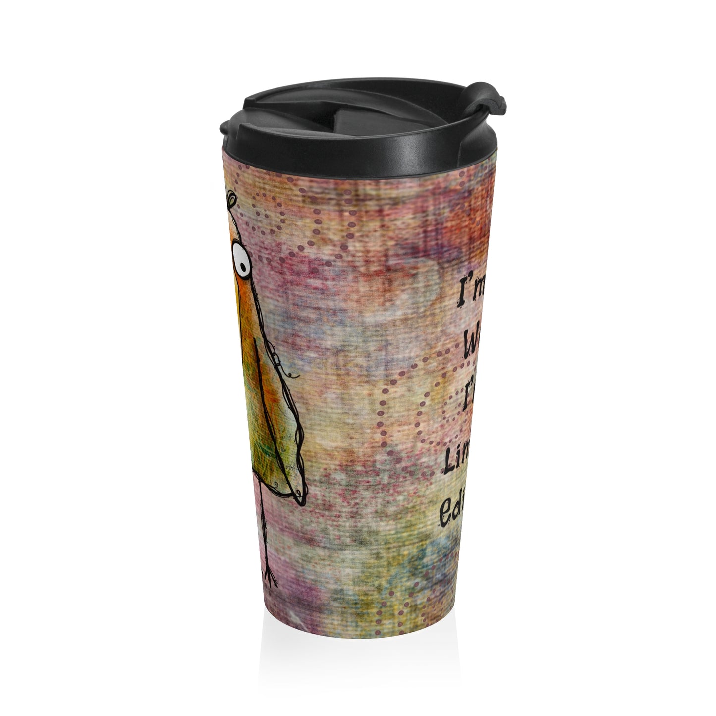 Weird Bird Stainless Steel Travel Mug