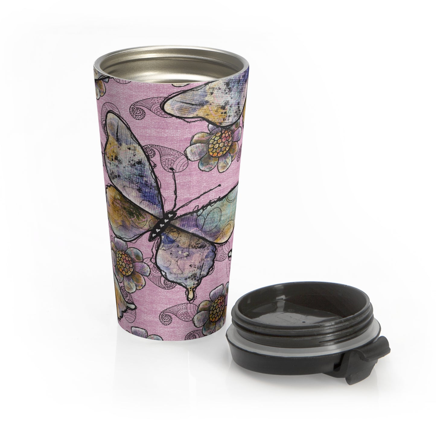 Spring Has Sprung Stainless Steel Travel Mug