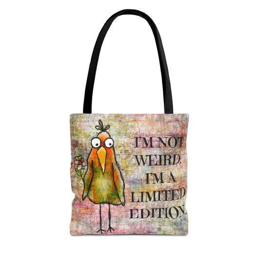 Weird Bird Tote Bag