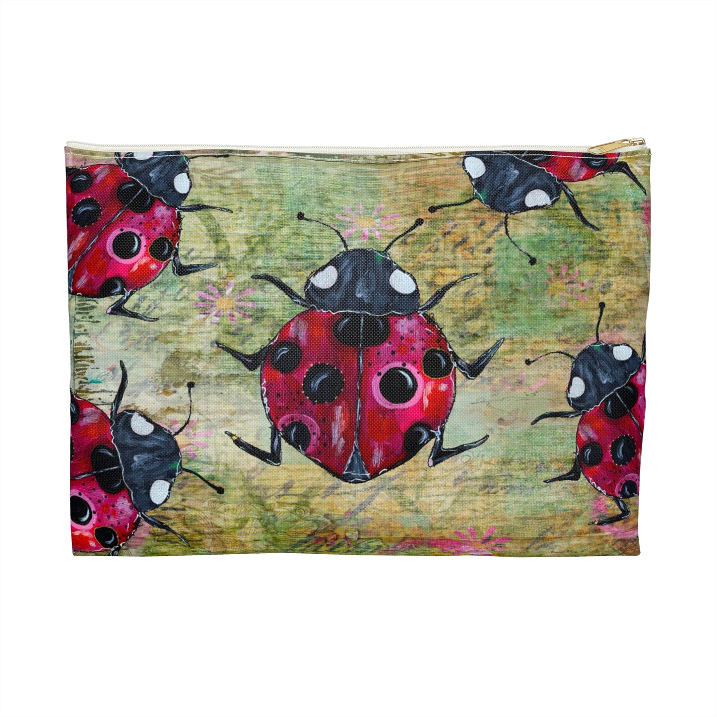 Lady Bug Accessory Pouch