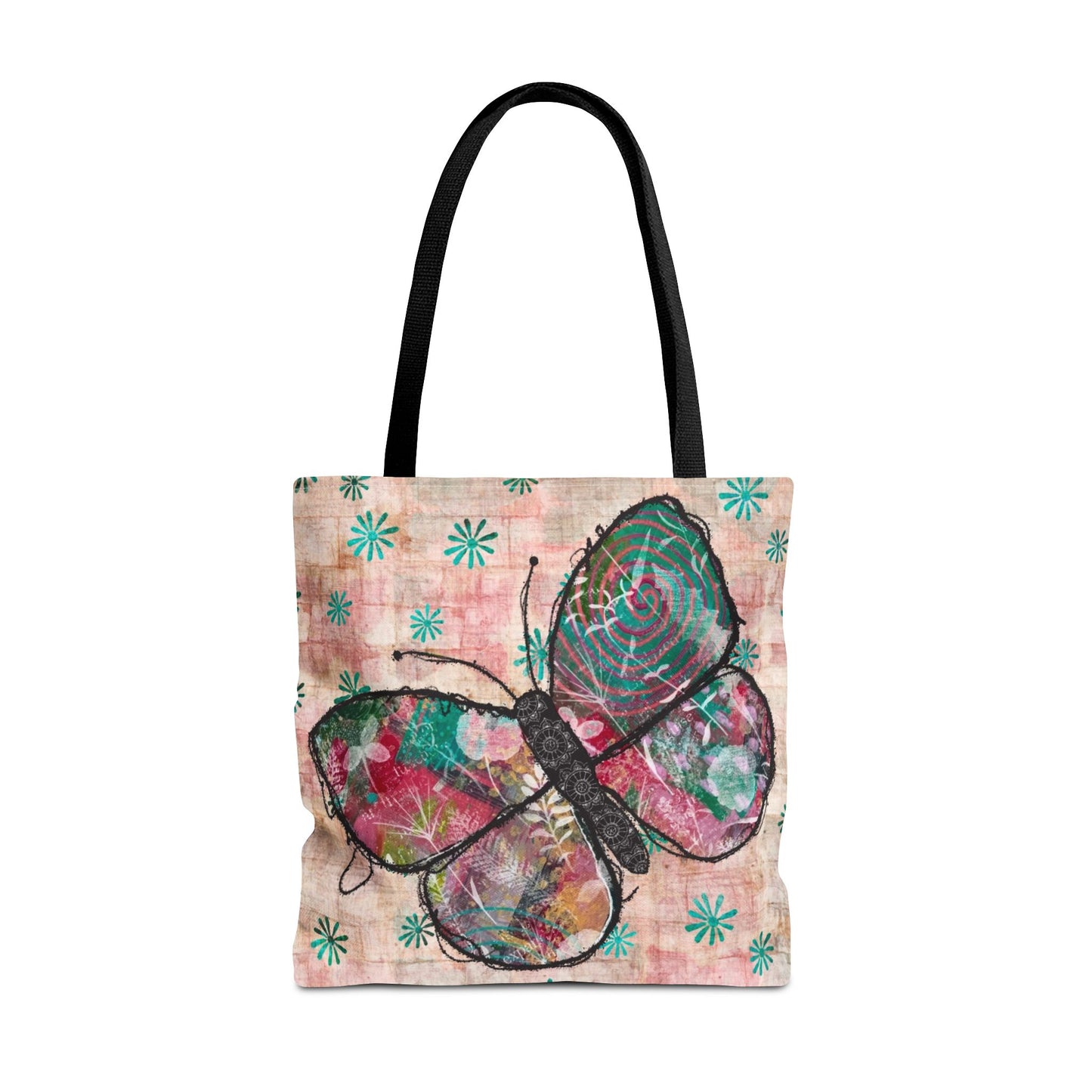 Urban Butterfly Tote Bag