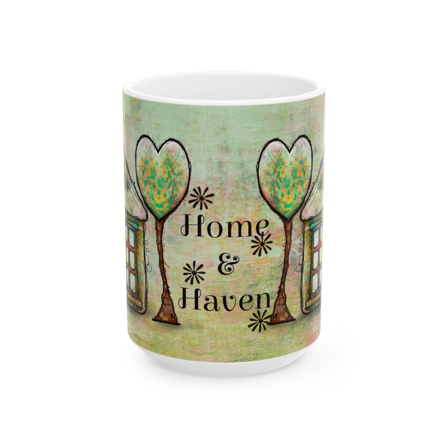 Home & Haven Ceramic Mug, 15oz