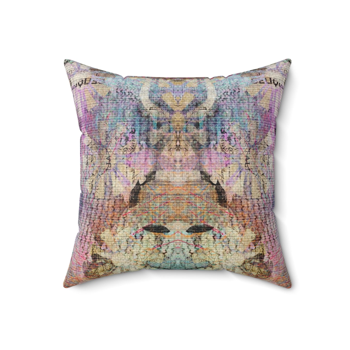 Diamonds Abstract Spun Polyester Square Pillow