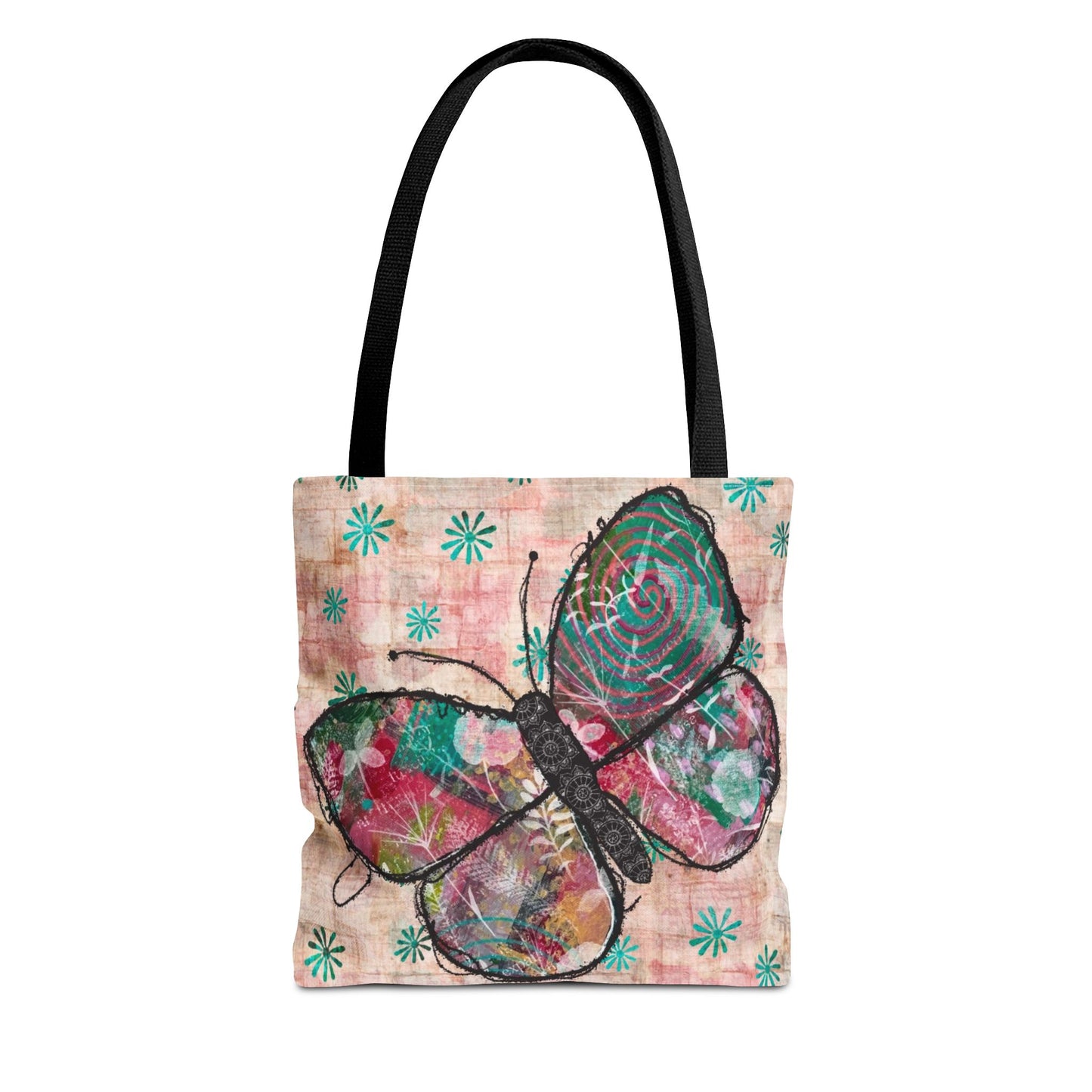 Urban Butterfly Tote Bag