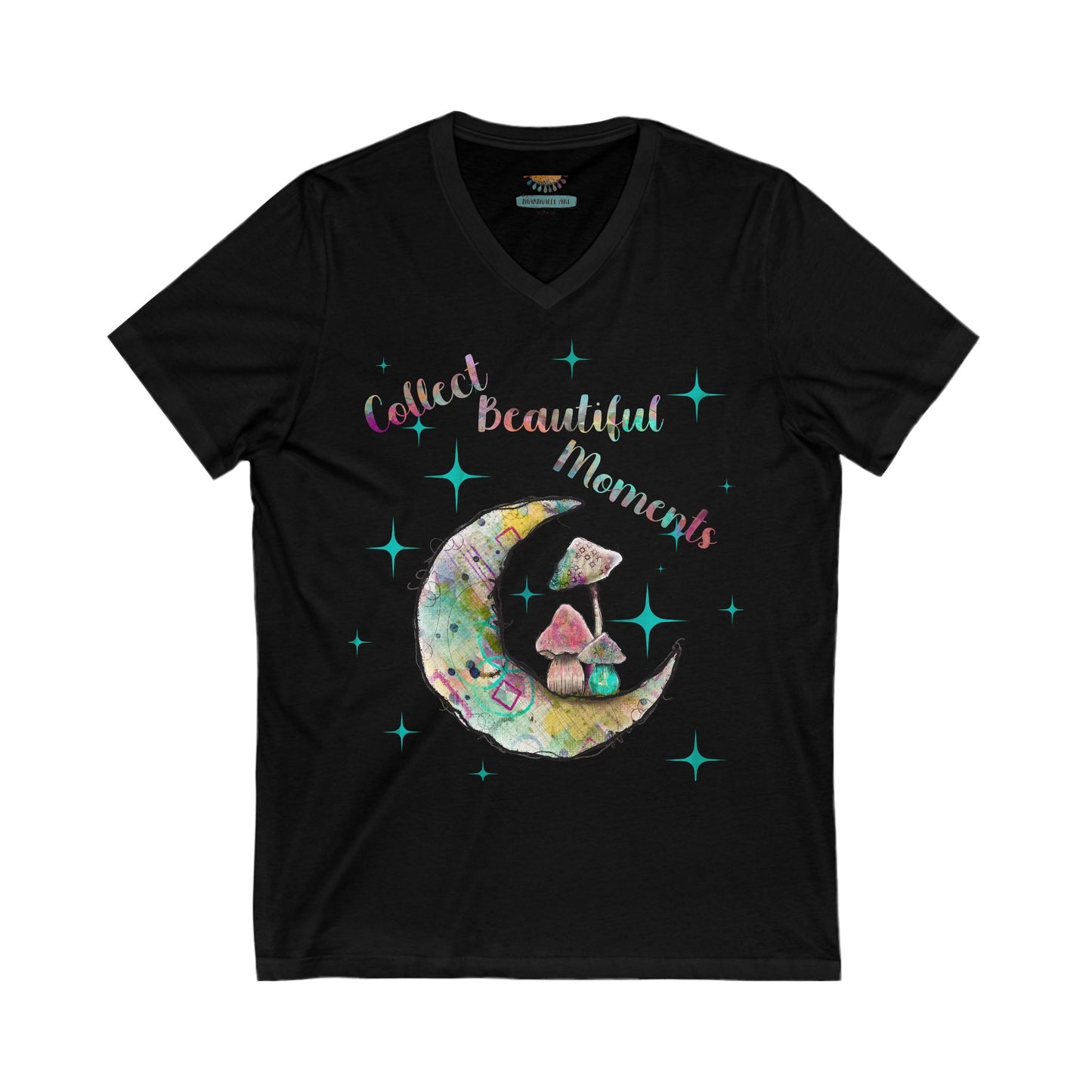 Collect Beautiful Moments Jersey Short Sleeve V-Neck Tee