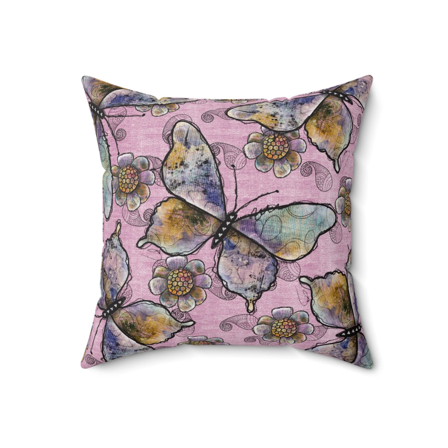 Spring Has Sprung Spun Polyester Square Pillow