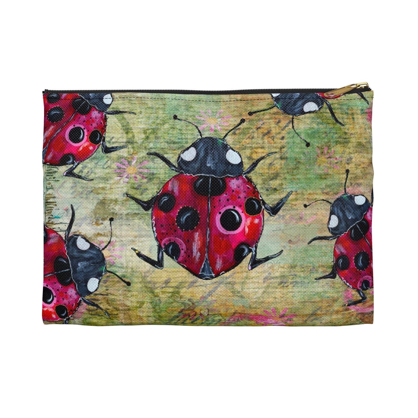 Lady Bug Accessory Pouch