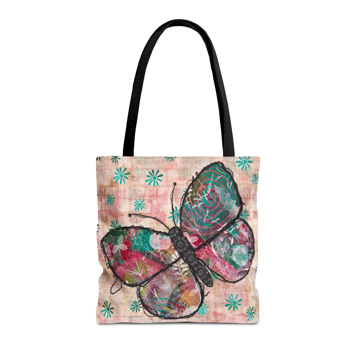 Urban Butterfly Tote Bag